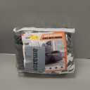 VANSOFY Recliner Loveseat Cover with Middle Console Stretch Reclining Sofa Slipcover for 2 Seat Jacquard Reclining Couch Sofa Covers Furniture Protector with Elastic Straps Bottom (Dark Gray)