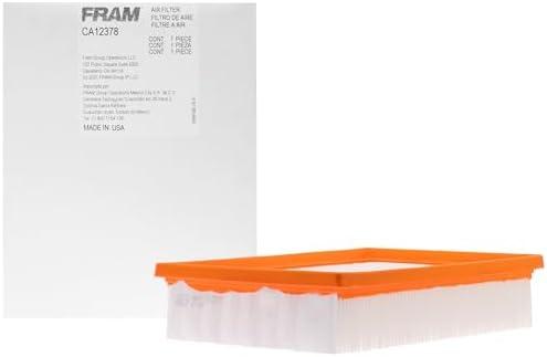 FRAM Extra Guard CA12378 Replacement Engine Air Filter for Select Lexus and Toyota Models, Provides Up to 12 Months or 12,000 Miles Filter Protection