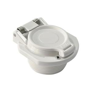 ACA Swimming Pool Cleaning System Vacuum Lock Accessory White Free Rotation Replacement W400BWHP GW9530