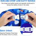 Swim Vest for Toddler, Suit for Kids 28-70 lbs, Floaties for Boys and Girls Swimming Aid, Training, Suit for Infant/Toddler/Children, Medium