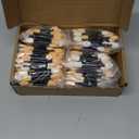 300PCS Disposable Eyeshadow Applicators, Dual Sides Eyeshadow Brushes Applicator, Eye Makeup Sponge Applicators