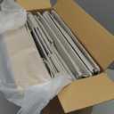 Vailando 6-Shelf Hanging Closet Organizer with 3 Drawers, 2 Separable 3-Shelf Closet Organizers and Storage for Wardrobe Organization, Hanging Dresser for Nursury & Dorm Clothes Organizer (Silver Gray)