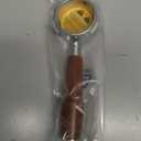 KNODOS 54mm Bottomless Portafilter Breville Compatible Rosewood Handle & Naked 18-21 Gram Filter Basket Included Fits Barista Express, Pro, Touch, Bambino Plus, Infuser, Duo Temp Pro Impress