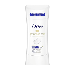 Dove Advanced Care Antiperspirant Deodorant Stick Original Clean Pack of 3 Count For helping skin barrier repair after shaving by boosting ceramide levels in your skin 2.6 oz
