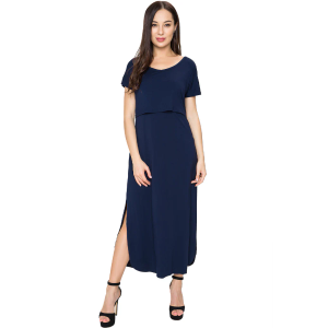 Small Show Nursing Dress (Blue) XL