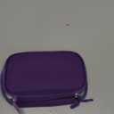 FYY Electronic Organizer, Travel Cable Organizer Bag Pouch Electronic Accessories Carry Case Portable Waterproof Double Layers Storage Bag for Cable, Charger, Phone, Earphone, Medium Size- Purple (Purple)