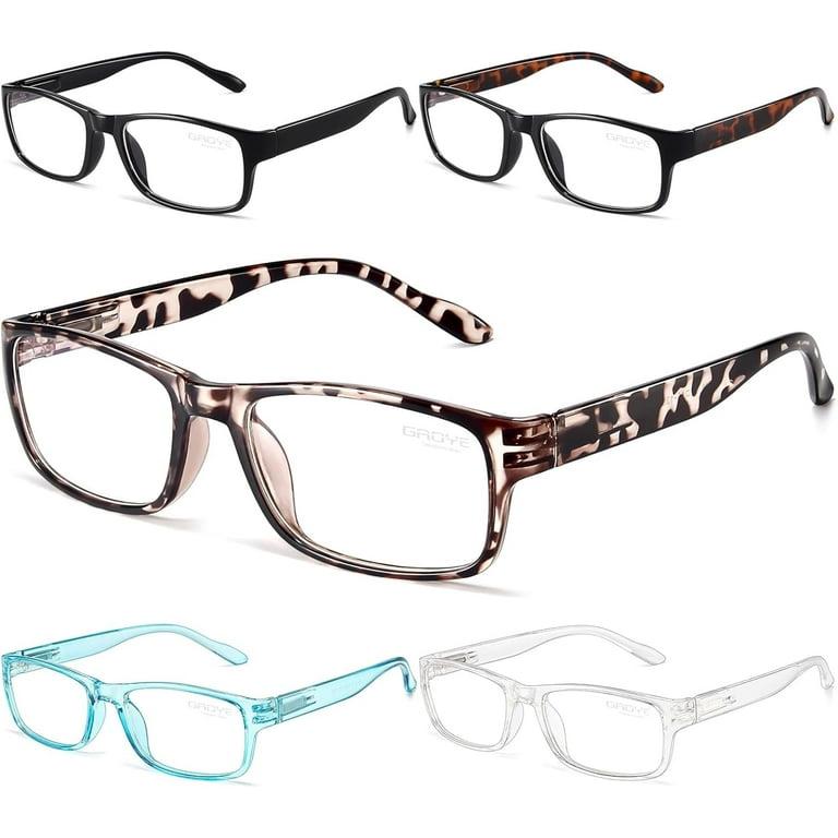 Gaoye Professional Reading Glasses for All Day - Computer Readers with Blue Light Protection - Value Pack 1.75