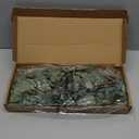 6 Pcs 27" Eucalyptus Stems Greenery Stems Eucalyptus Leaf Spray in Green Silk Plastic Plants Floral Artificial Plants for Home Party Wedding Decoration