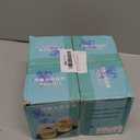 Amzcku Colored Drinking Glasses Set of 4, Vintage Glassware 10 oz- For Cocktails, Mixed Drinks, Whiskey, Beverage, Water, Milk and Juice (colored Flower Tumbler)