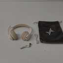 Wireless Headset with AI Noise Cancelling Microphone Bluetooth Headset - Bluetooth V5.2 Headphones with USB Dongle & Mic Mute for Computer/Laptop/PC/iPhone/Android/Cell Phones (White)