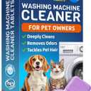 Washing Machine Cleaner Tablets for Pet Owners PRO  Front & Top Load HE Washers  28 Tablets 1-Year Supply  Breaks Down Pet Hair Eliminates Odors & Buildup  Septic Safe Extra-Strength Deep Clean