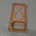 For iPhone 17 Pro Max Case with Stash Lens Stand and 9H Screen Protector, Fit for MagSafe, Military-Grade Drop Protection Phone Case for iPhone 17 Pro Max, 360 Full Protection, Cosmic Orange