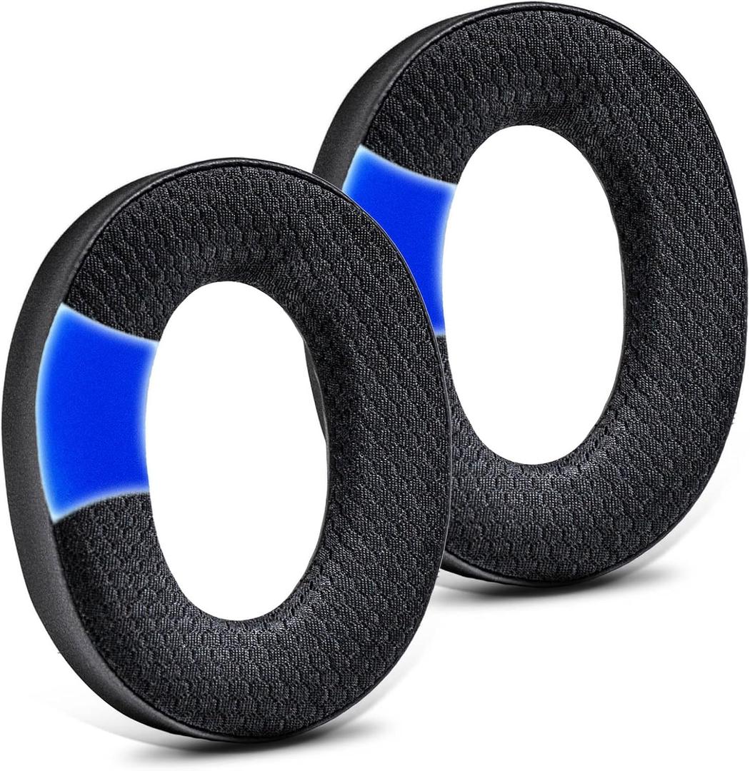 PX7 Ear Pads - TRANSTEK Replacement Ear Cushion Foam Compatible with Bowers & Wilkins Px7 Headphone I Not Compatible with PX7 S2 and PX8 (PX7-Cooling Mesh)