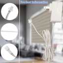 Plug-in Charger for Motorized Blinds ST30 and R28 Roller Shutter Motors Compatible with 90206728-Hour Charge ULlisted13V Output with 137-Inch Extension Cable