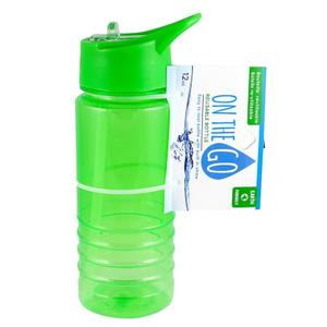 Items 4U! On The Go Reusable Bottle, 18 oz, Plastic