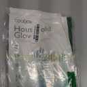 COOLJOB 3 Pairs Colorful Household Gloves with Cotton Liner & Non-slip Grip, Water Resistant Reusable Dish Washing Rubber Gloves for Kitchen & Bathroom Cleaning, Medium