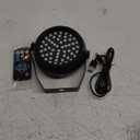 Rechargeable Strobe Lights for Parties Wireless LED Halloween Strobe Light Battery Powered, Remote Control & Sound Activated RGB DJ Strobe Light for Party Room DJ Stage Dance Wedding (1Pack)