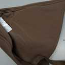 YEOREO Sports Bras for Women Strappy Padded Halter Ericie Open Back Light Impact Deep V Neck Yoga Workout Gym Tops S