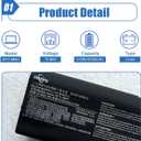 BTY-M6H Laptop Battery Compatible with MSI GE72 GP62 GL62M GE62 PE60 PE70 GP72 Series Notebook GE62VR GE63 GE63VR GE72VR GE73 GE73VR GL62 GL7G P62MVR GP72 GL62M GP72MVR 10.86V 51Wh 4730mAh