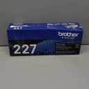 Brother Genuine TN227, TN227BK, High Yield Toner Cartridge, Replacement Black Toner, Page Yield Up to 3,000 Pages, TN227BK, (Pack of 1)