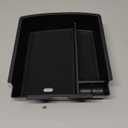 Center Console Organizer Compatible with 2025 2026 Hyundai Tucson Hybrid/Plug-in Hybrid/Limited Accessories (Steering Wheel Shifter ONLY), Armrest Storage Box Middle Console Insert Tray