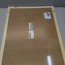 U Brands Cork Bulletin Board, 18" x 24" Inches, Light Birch Wood Frame (265U00-01)