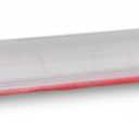 Eatelle 1/2" Wide x 1/4" Clear Acrylic Frameless Shower Dam/Threshold 36 Inch Long Splash Guard Profile Half Round Splash Protection Water Repellent Bath Attachment Semicircular Water Repellent