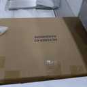 LINSY HOME 10 Drawer Dresser for Bedroom, 54" Wide Chest of Drawers, Modern TV Stand Dressers with Wood Frame and Metal Handles, Large Drawer Organizer for Bedroom, Living Room, White