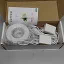 LORDEM Grow Light, Full Spectrum LED Plant Light for Indoor Plants, Height Adjustable Growing Lamp with Auto On/Off Timer 4/8/12H, 4 Dimmable Brightness, Ideal Small Pack of 3, Warm White