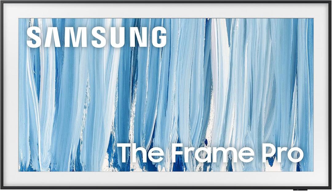 Samsung 55” Class The Frame Pro Series, Neo QLED 4K, Samsung Vision AI Smart TV, Smart Tizen TV, 2026 (QN55LS03HWFXZA)