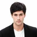 Men's Wigs,Short Mens Black Wig Layered Natural Hair Costume Halloween Heat Resistant Synthetic Wigs for Men Male