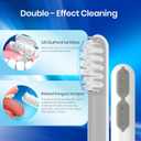 8 Pack Toothbrush Replacement Heads Compatible with Quip Electric Toothbrush – Quip Toothbrush Replacement Heads with Soft Bristles, Compact & Flexible, Dust Cover Caps
