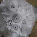 Kalco Lighting Kalco 304852CG Transitional 15 Light Chandelier from Carrara Collection in Gold, Champ, Gld Leaf Finish, Multicolor