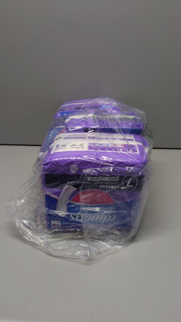 Always Discreet Adult Incontinence Pads for Women, Drier, 7 Drop Long Length, Ultra Absorbency, Pads for Bladder Control Management, Bladder Leaks, Overnight & Postpartum Pads