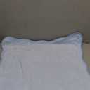 FUTEI Light Blue Decorative Throw Pillow Covers 20x20 Inch Set of 2,Double Stitch Scalloped Bordered Soft Chenille Cushion Cases,Modern Home Decor for Couch Bed Living Room