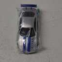 Jada Toys Fast & Furious Brians 2002 Nissan Skyline R34 Die-cast Car, 1:24 Scale, Silver & Blue,19808