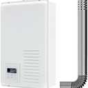 FORIMO Tankless Water Heater Natural Gas,7.4 GPM Indoor Gas Tankless Water Heater,Constant Natural Gas Water Heater, Quickly On Demand Tankless Water Heater Gas,Multi-Protection