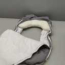 TinyPalsa Winter Baby Carseat Cover, Warm Cozy Infant Car Seat Covers with Plush Lining for Cold Weather, Waterproof Carseat Canopy with Adjustable Collar, Universal Fit for Boys & Girls (Grey)