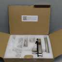 DESLOC B200L Fingerprint Smart Lock with Handle, Keyless Entry Door Locks for Front Door and Bedrooms, App Control, Touchscreen Keypad, Auto-Lock, 12-Month Battery, Emergency Power Port, IP54 Silver (152*63.5*30mm)