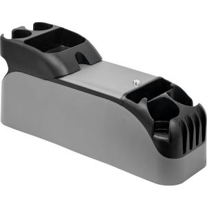 Moblorg Center Console for Minivans, SUVs, Middle Van Console, Extra Cup Holders, Large Storage, Made in USA (Gray)