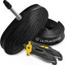 Ultraverse Bike Inner Tube for 700x23-25c, 700x28-32c, 700x35-43c 28 inch Bicycle Wheel Sizes with 48mm Presta Valve - Butyl Rubber Tubes for Road and Gravel Bikes - 2 Tubes, 2 tire levers Included (700 x 35-43c)