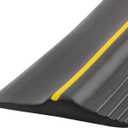 Papillon Garage Door Bottom Seal Strip, Weatherproof EPDM Rubber Threshold, Fits All Standard Doors, Easy for DIY Homeowners, No Adhesive (20Ft, Black)