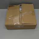 BreezeHug 48 Set Wooden Easter Ornaments to Paint Pre Drawn Wooden Eggs Painting Crafts Hanging Decor DIY Egg Cutouts Ornaments Set Acrylic Paint Gift Bag Greeting Card for Easter Party Supplies