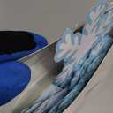 Fuutreo 360 Pcs Snowflake Cutouts Paper Bulk Winter Snowflakes Cutouts Name Tags Christmas Bulletin Board Decor with Glue Point Dots for School Classroom Winter Christmas Party Supplies