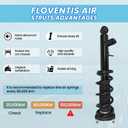 Shock Absorber Assembly for 2016-2024 Infiniti Q50 and Q60 Sport Car Front Left Air Struts OEM Replace# 56111-5CF0A, 56111-5CF0B, E6111-5CF0A (2S2417 x 1)