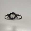 [2025 Upgraded] Mag Safe Phone Ring Holder, SUPERONE Adjustable Magnetic Kickstand & Removable Phone Grip Compatible with Wireless Charging Only for iPhone 17 &16 & 15 & 14 & 13 & 12 Series - Black