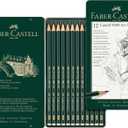 Faber-Castell 9000 Graphite Sketch Pencil Sets Art 8B - 2H set of 12