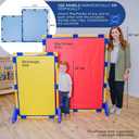 Children's Factory Big Screen PlayPanel, Kids Room Divider, Classroom Privacy Screen, Sky Blue