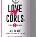 Love Ur Curls All in One Curl Cream Styler, Anti Frizz Curling Cream for Curly Hair, Repair, Define, Hydrate & Style with Shea Butter, 250mL