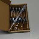 Simple-e 10pcs 5ml 1/6oz Amber Mini Glass Bottle Amber Sample Vial Small Essential Oil Bottle with Glass Eye Dropper + 1pc Glass Clean Cloth + 1pc 3ml dropper (10)